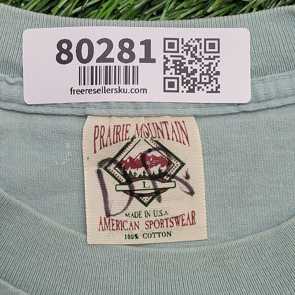 Vintage 90s Floral Flower Shirt Womens Large 21x27 Branson - Picture 11 of 16